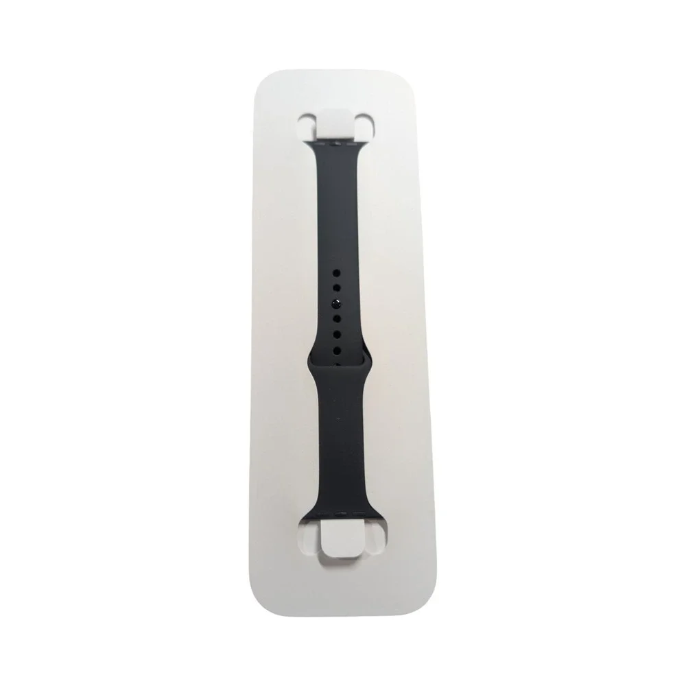 25-O Apple Watch Sport Band – 46mm M/L – Space Black Stainless Steel Pin